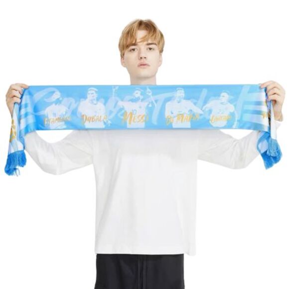 Argentina 2022 FIFA World Cup Champions Qatar Scarf Messi ( 5 scarfs $14.99) - Picture 2 of 5